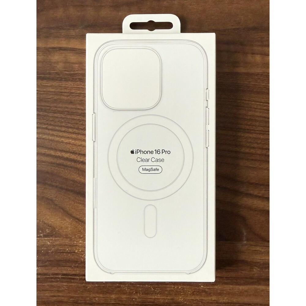 Genuine Apple Clear Case MagSafe iPhone 16 Pro 6.3" A3245 MA7E4ZM/A - Open Box
